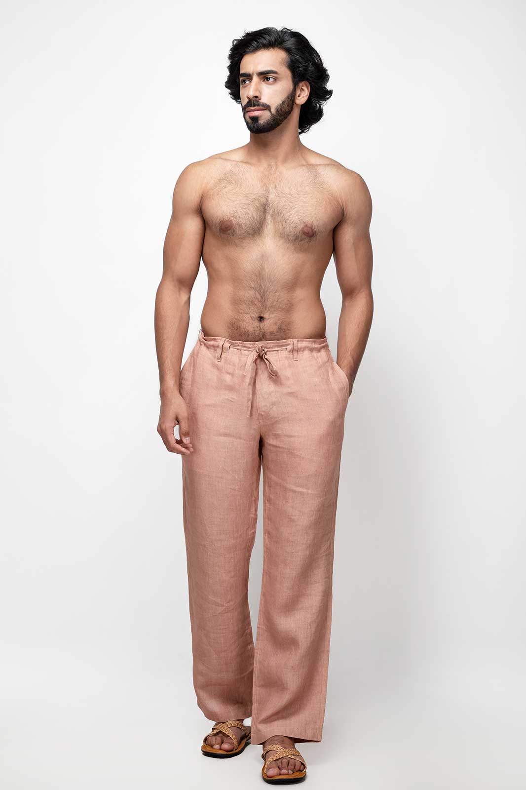 Men Green Premium Cotton Trouser | Formal Office Pant | SAINLY-anthinhphatland.vn