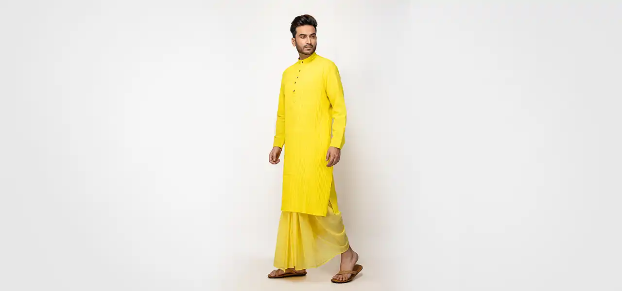 A Must Have For Every Man Cotton Dhoti For Traditional Wear