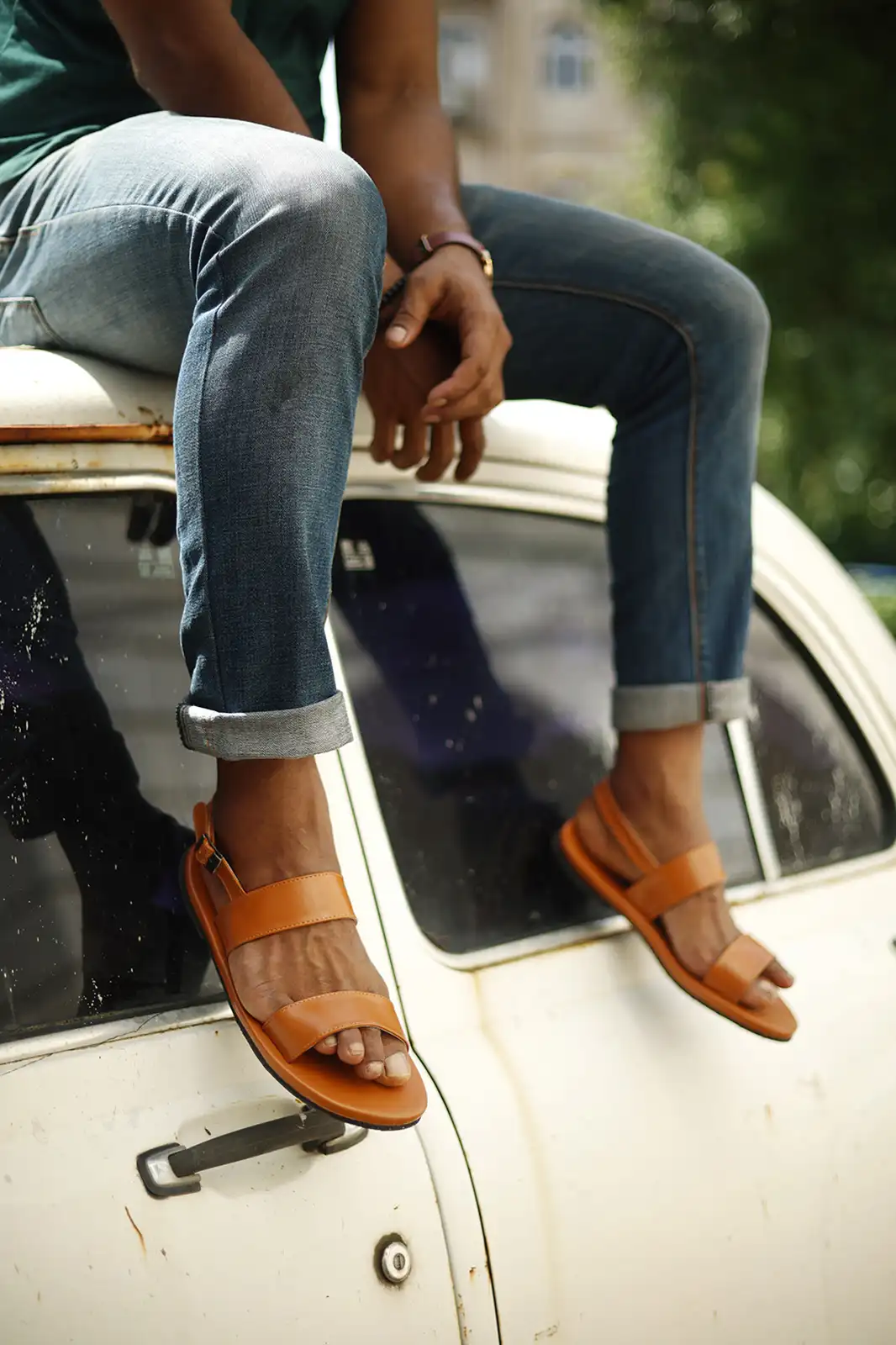 Paaduks Dom Brown Sandals For Men  Sepia Stories