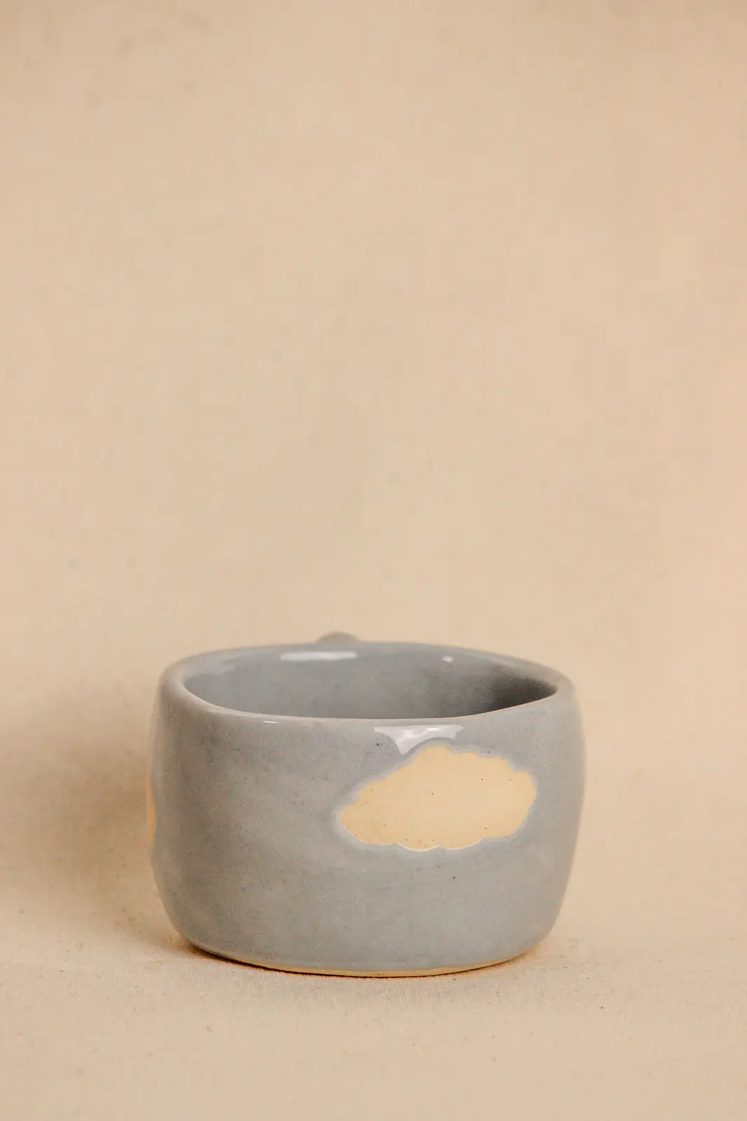 Grey ceramic cloud cup set of 2, coffee mug set of 2, ceramic cup set, coffee cup set, coffee mug, ceramic coffee mugs, handmade coffee mugs, sustainable coffee mugs, TOH, Sepia Stories