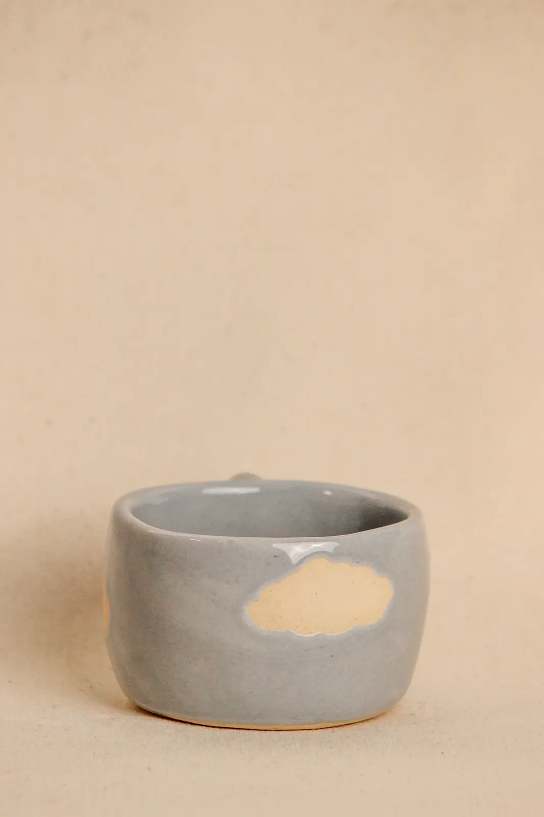 Grey ceramic cloud cup set of 4, coffee mug set of 4, coffee cup set, coffee mug, ceramic coffee mugs, handmade coffee mugs, sustainable coffee mugs, TOH, Sepia Stories