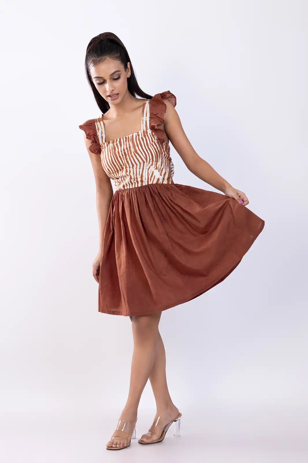 Cindee Cotton Dress, Eco-friendly Cotton Dress, Organic Fabric Women’s Dress, Natural Fiber Casual Dress, Sustainable Everyday Cotton Dress, Ethical Fashion Organic Dress