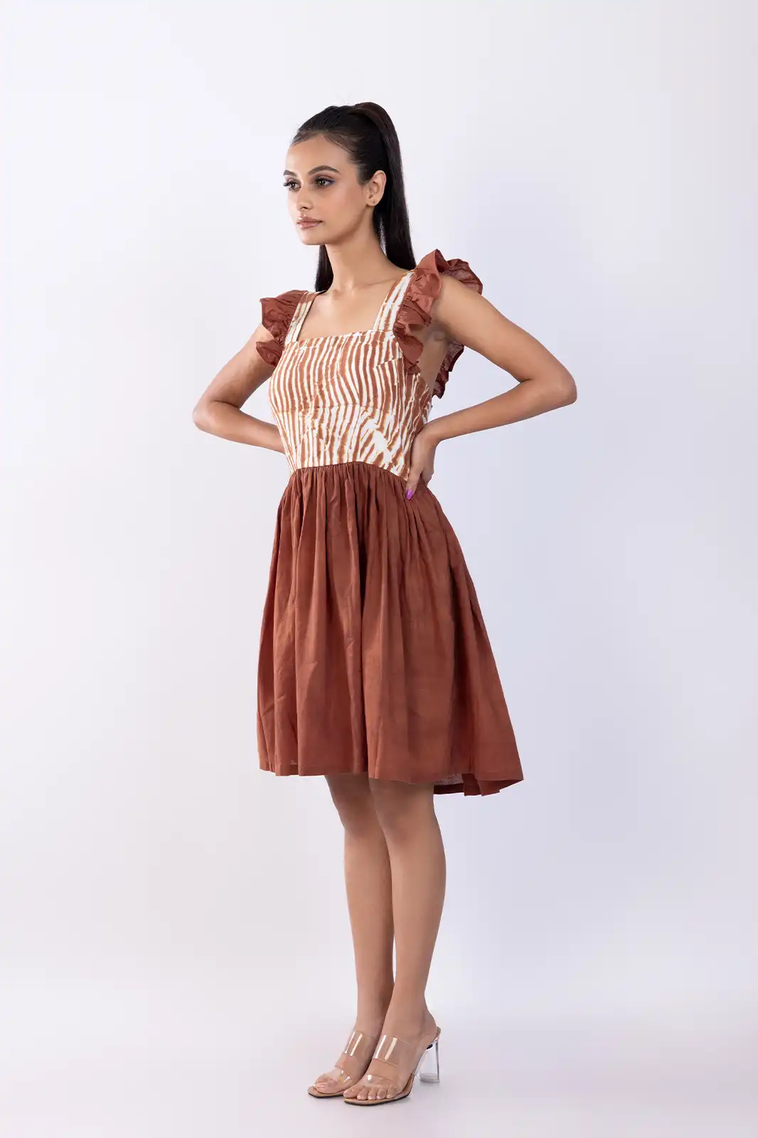 Cindee Cotton Dress, Eco-friendly Cotton Dress, Organic Fabric Women’s Dress, Natural Fiber Casual Dress, Sustainable Everyday Cotton Dress, Ethical Fashion Organic Dress