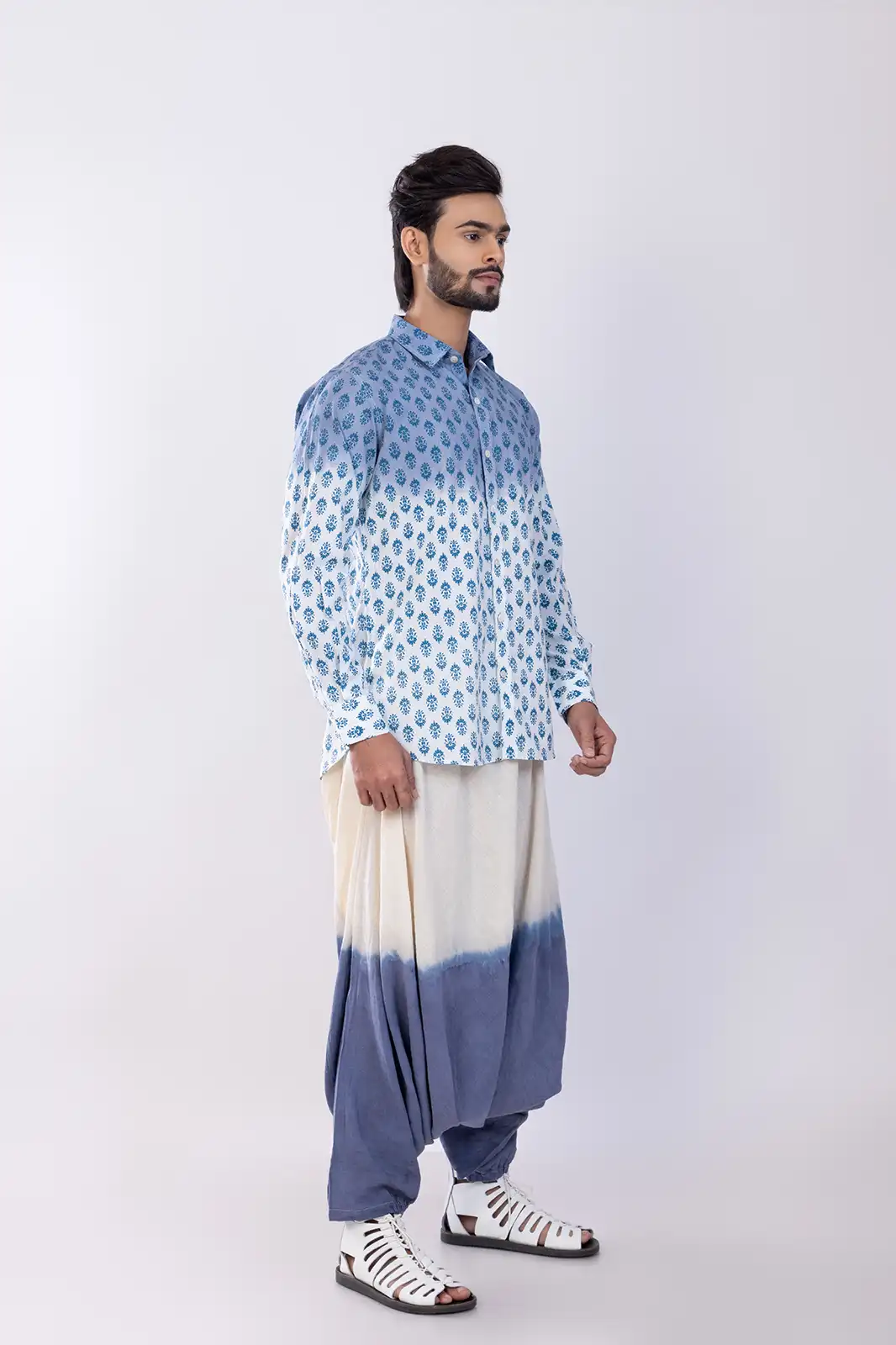 Hunz Cotton Printed Shirt, Hand Printed Shirts, Print Shirts For Men, Cotton Printed Shirts For Men, Unique Print Shirts, Indian Shirt For Men