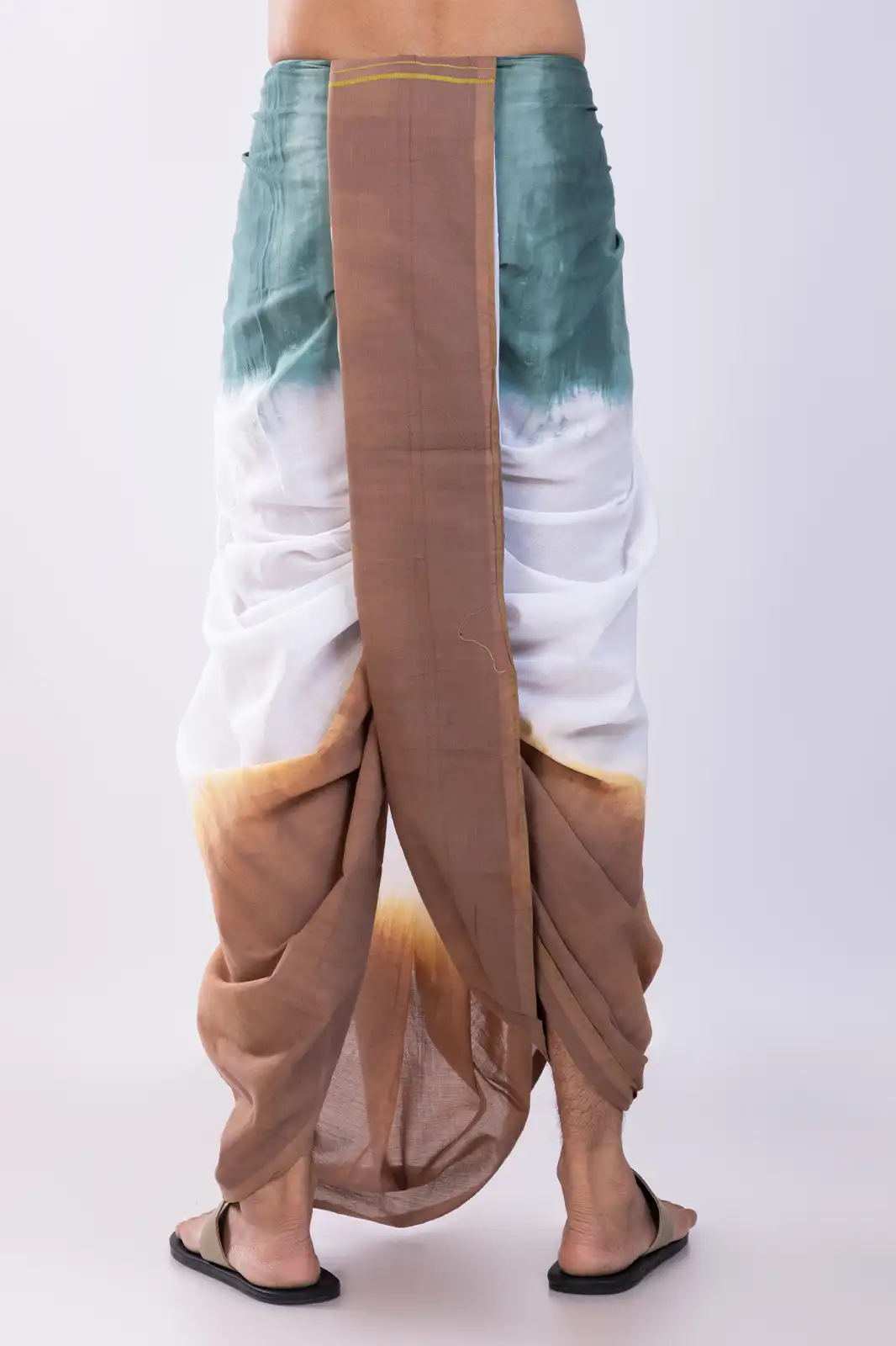 Kolkama Cotton Dhoti, Eco-friendly Cotton Dhoti, Organic Fabric Traditional Dhoti, Natural Fiber Men’s Dhoti, Sustainable Ethnic Wear Cotton Dhoti, Handwoven Organic Dhoti