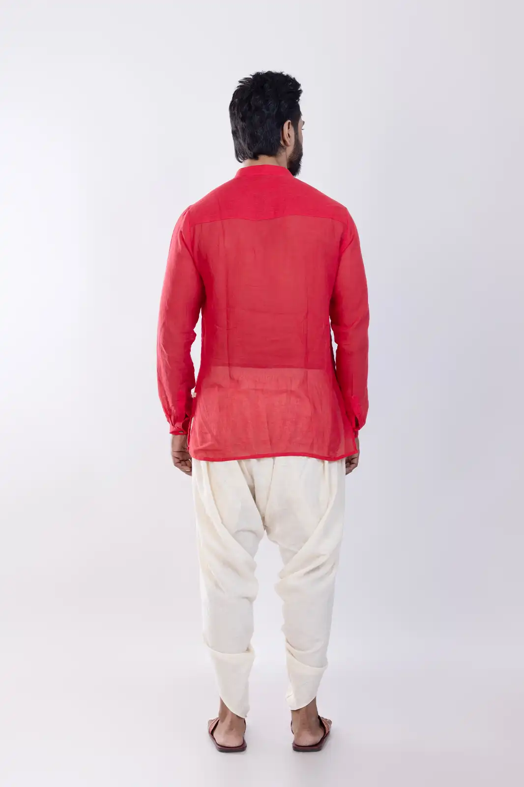 Miz Cotton Kurta Red, Red Kurta For Men, Red Colour Kurta For Mens, Pure Cotton Kurta, Cotton Short Kurta For Men, Sustainable Clothing