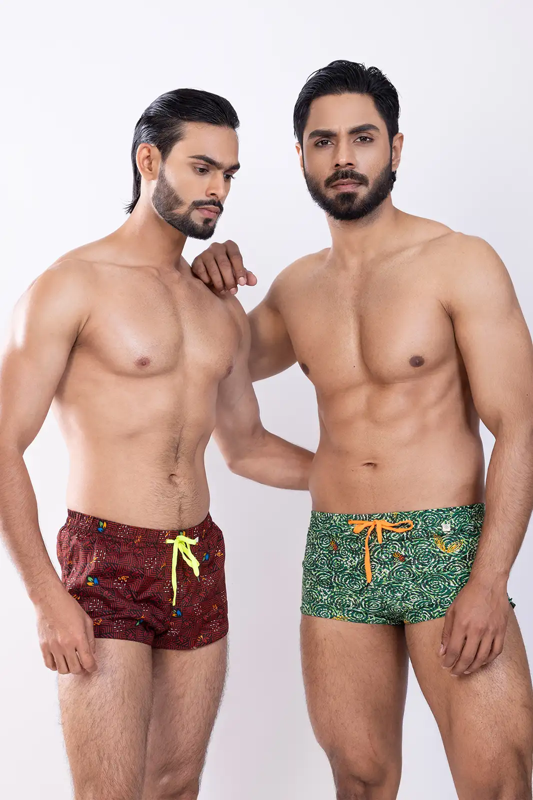 Mow Swim Shorts Green, Swim Shorts For Men, Swimming Trunks For Men, Beach Shorts Men, Swim Briefs Men, Men’s Sustainable Swimwear, Sustainable Swim Trunks