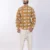 Nanz Cotton Printed Shirt Mustard, Hand Printed Shirts, Print Shirts For Men, Cotton Printed Shirts For Men, Unique Print Shirts, Indian Shirt For Men