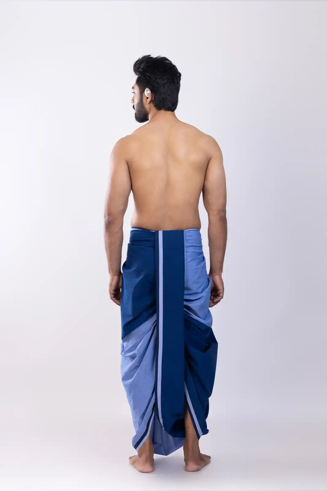 Sotami Cotton Dhoti, Eco-friendly Cotton Dhoti, Organic Fabric Traditional Dhoti, Natural Fiber Men’s Dhoti, Sustainable Ethnic Wear Cotton Dhoti, Handwoven Organic Dhoti