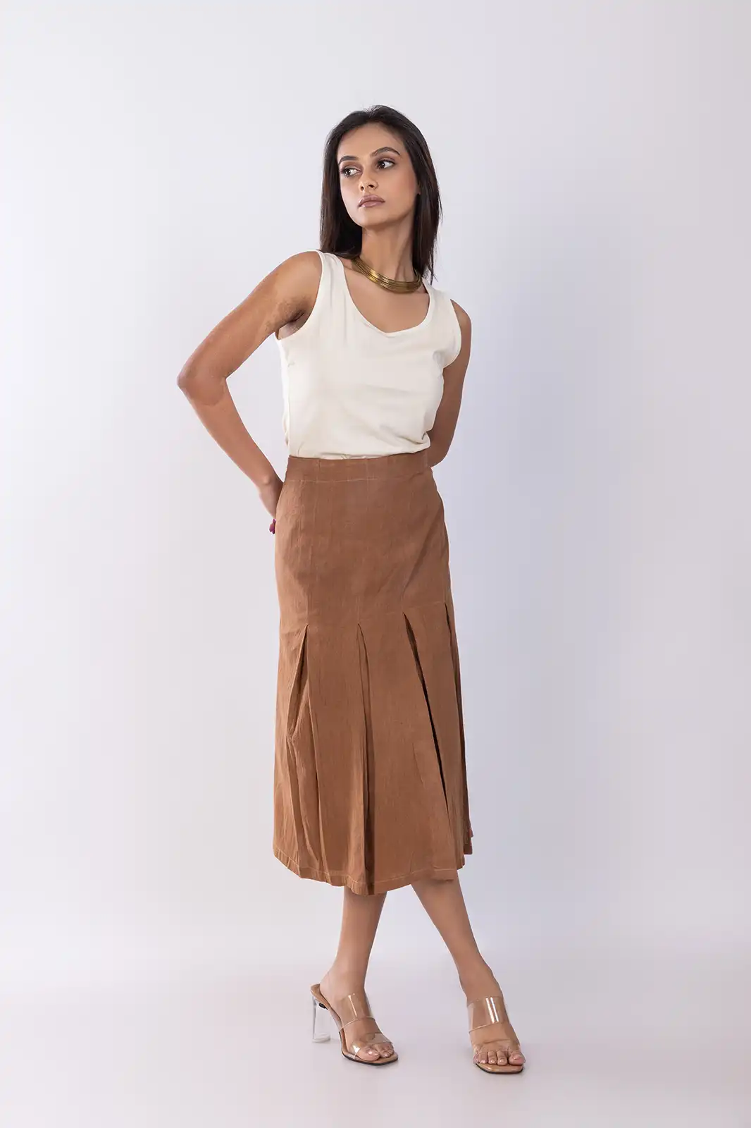 Suda Cotton Wrap Skirt 01, Pure Cotton Wrap Skirt, Wrapper Round Skirt, Wrap Around Skirt For Women, Wrap Skirts For Women, Sustainable Clothing