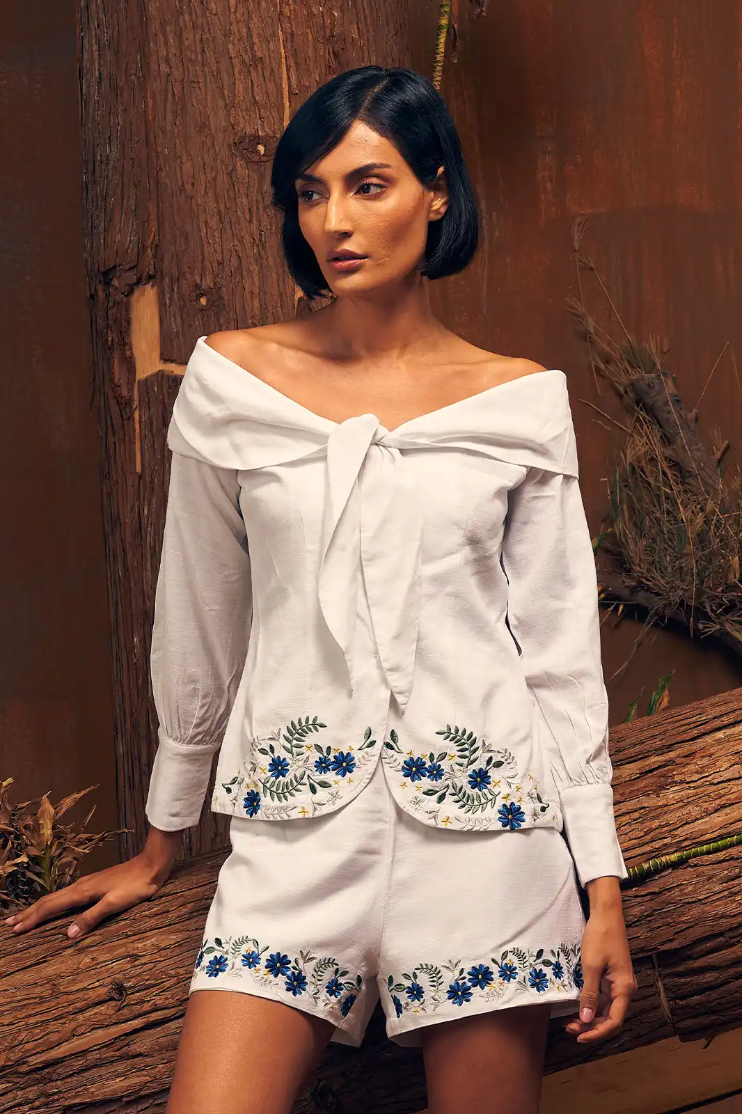 Amaya Organic White Linen Co Ord Set, Linen Co Ord Set For Women, Co Ord Set Summer, Co Ord Sets Western Party Wear, Summer Co Ord Set For Women