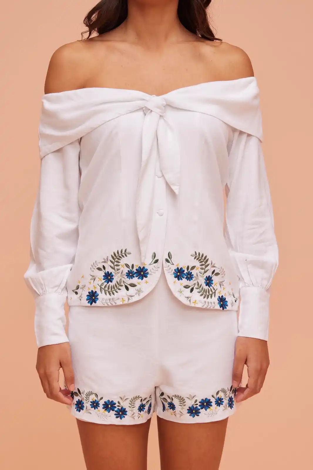 Amaya Organic White Linen Co Ord Set, Linen Co Ord Set For Women, Co Ord Set Summer, Co Ord Sets Western Party Wear, Summer Co Ord Set For Women