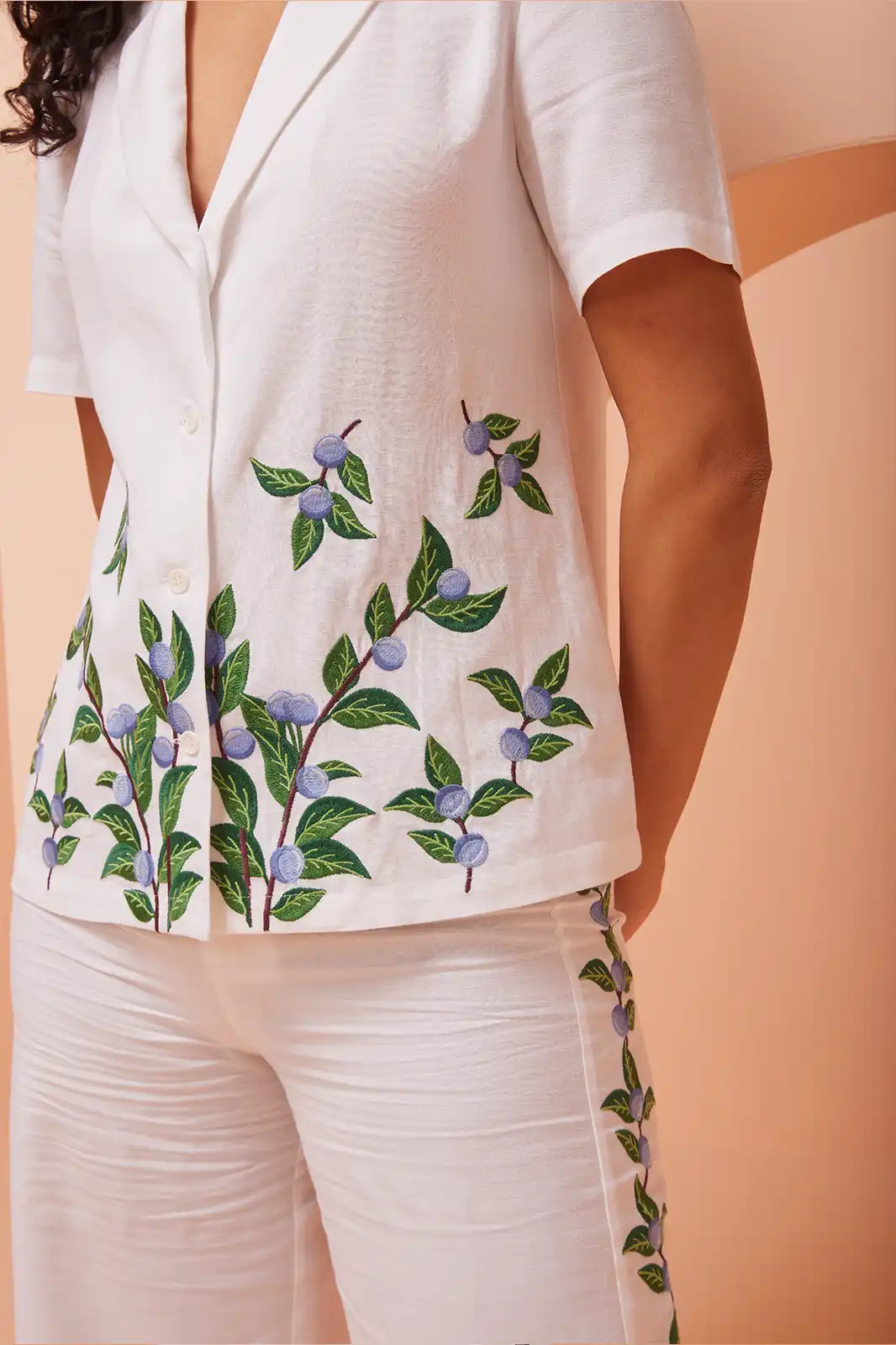 Belle Sustainable White Linen Co Ord Set, Linen Co Ord Set For Women, Co Ord Set Summer, Co Ord Sets Western Party Wear, Summer Co Ord Set For Women