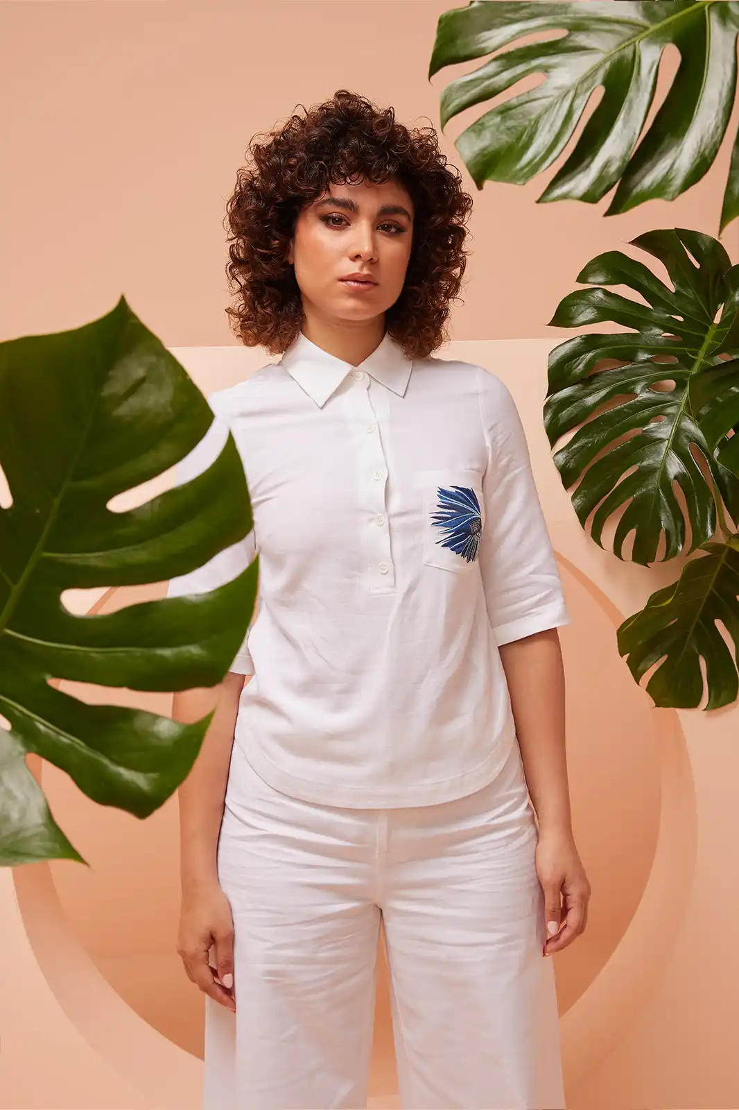 Betty Handmade White Linen Shirt Top, Shirt Top For Women, Women’s Fashionable Tops, Latest Top For Women, White Linen Shirt, Organic Shirt