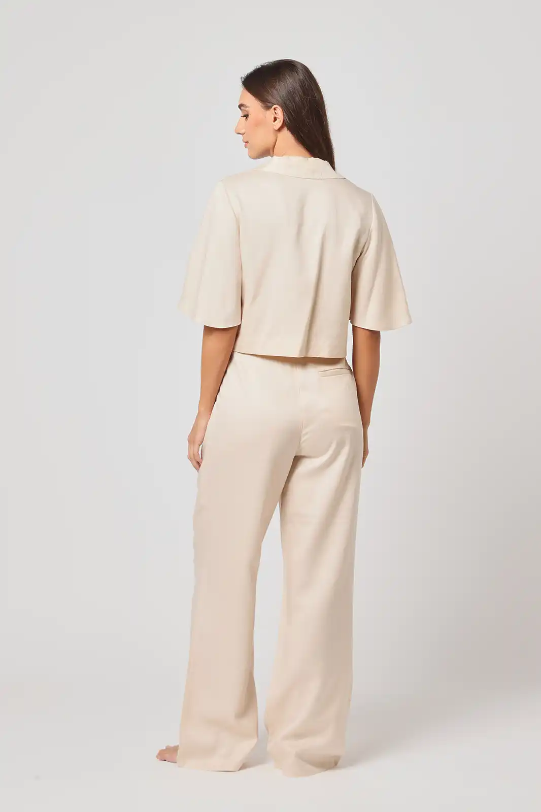 Women Clothing, Sepia Stories, Clothes For Women, Sustainable Cotton Clothing, Organic Women Clothing, Eco Friendly Clothing, Slow Fashion Brand, Slow Fashion Clothing, Ashita Fernandes, Sustainable Luxury Clothing Brands, Dhara Relaxed Trousers, High Waist Trousers For Women, Linen Trousers For Women, Wide Leg Formal Trousers, Pleated Trousers Women, Relaxed Fit Trousers