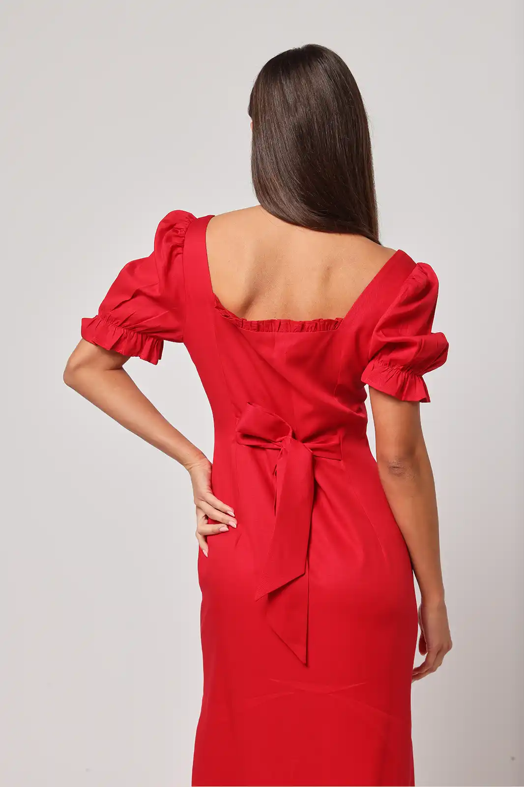Women Clothing, Sepia Stories, Clothes For Women, Sustainable Cotton Clothing, Organic Women Clothing, Eco Friendly Clothing, Slow Fashion Brand, Slow Fashion Clothing, Ashita Fernandes, Sustainable Luxury Clothing Brands, Dilruba Linen Blend Dress, Long Dress For Women, Red Long Dress For Women, Fashionable Linen Clothing, Sustainable Dresses, One Piece Dress For Women, Long Tunic Dress