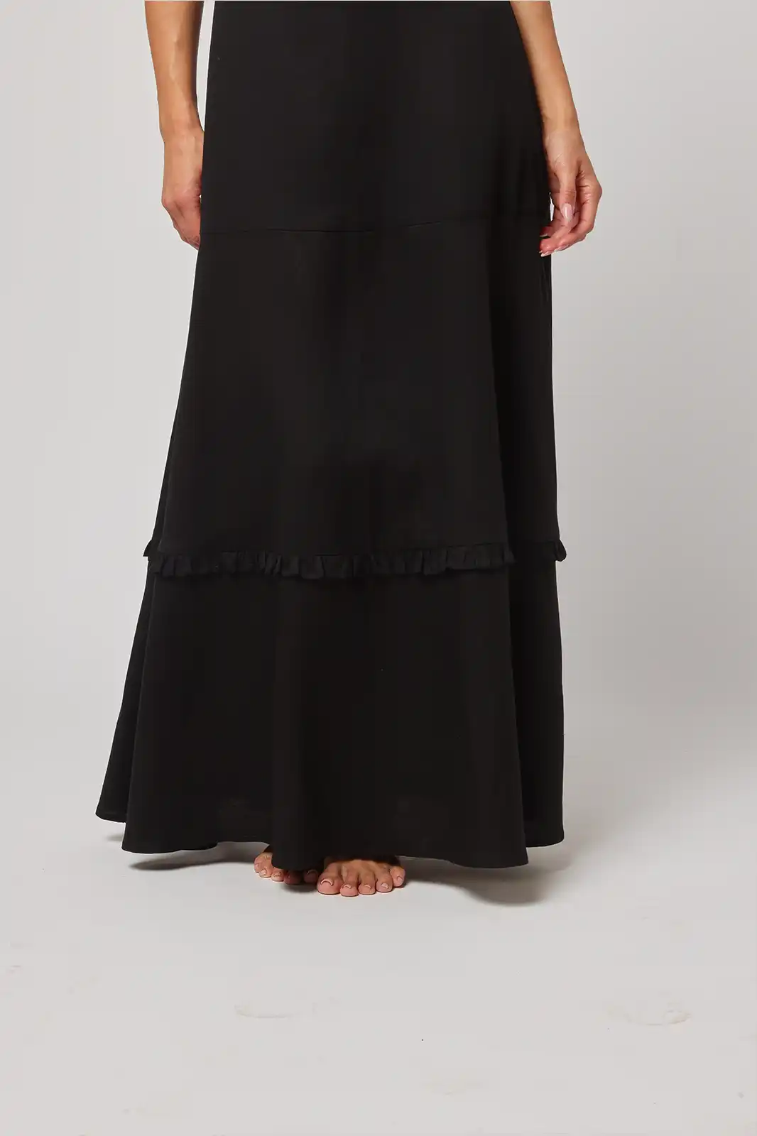 Women Clothing, Sepia Stories, Clothes For Women, Sustainable Cotton Clothing, Organic Women Clothing, Eco Friendly Clothing, Slow Fashion Brand, Slow Fashion Clothing, Ashita Fernandes, Sustainable Luxury Clothing Brands, Husn Black Corset Midi Dress, Corset Midi Dress For Women, Corset Dress For Women, Black Corset Dress, Long Corset Dress, Corset Maxi Dress