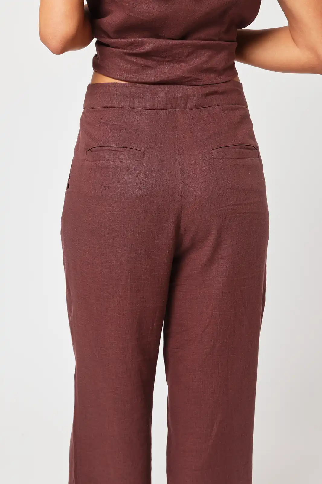 Women Clothing, Sepia Stories, Clothes For Women, Sustainable Cotton Clothing, Organic Women Clothing, Eco Friendly Clothing, Slow Fashion Brand, Slow Fashion Clothing, Ashita Fernandes, Sustainable Luxury Clothing Brands, Kudrat Relaxed Fit Cotton Pants, Pleated High Waist Trousers, Linen Trousers For Women, Bottom Wear For Women, Formal Cotton Pants For Women
