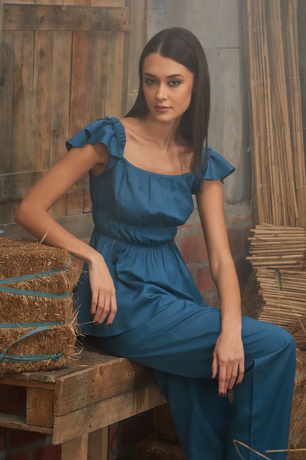 Nad Ki Kahaani Half Sleeve Corset Top, Corset Top For Women, Linen Top For Women, Sleeveless Women Tops, Stylish Women Tops, Women Clothing, Sepia Stories, Clothes For Women, Sustainable Cotton Clothing, Organic Women Clothing, Eco Friendly Clothing, Slow Fashion Brand, Slow Fashion Clothing, Ashita Fernandes, Sustainable Luxury Clothing Brands, Sustainable Clothing