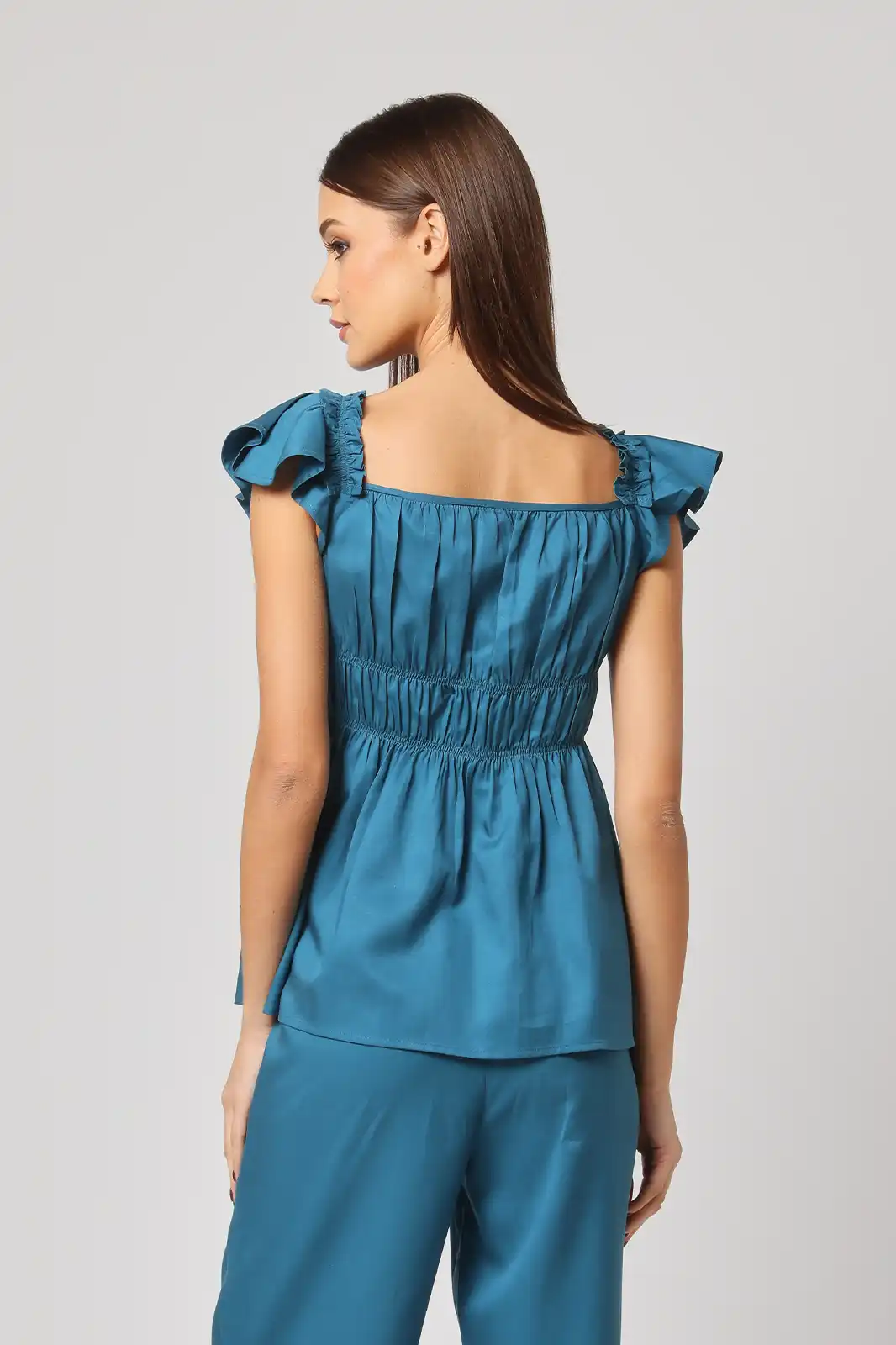 Nad Ki Kahaani Half Sleeve Corset Top, Corset Top For Women, Linen Top For Women, Sleeveless Women Tops, Stylish Women Tops, Women Clothing, Sepia Stories, Clothes For Women, Sustainable Cotton Clothing, Organic Women Clothing, Eco Friendly Clothing, Slow Fashion Brand, Slow Fashion Clothing, Ashita Fernandes, Sustainable Luxury Clothing Brands, Sustainable Clothing