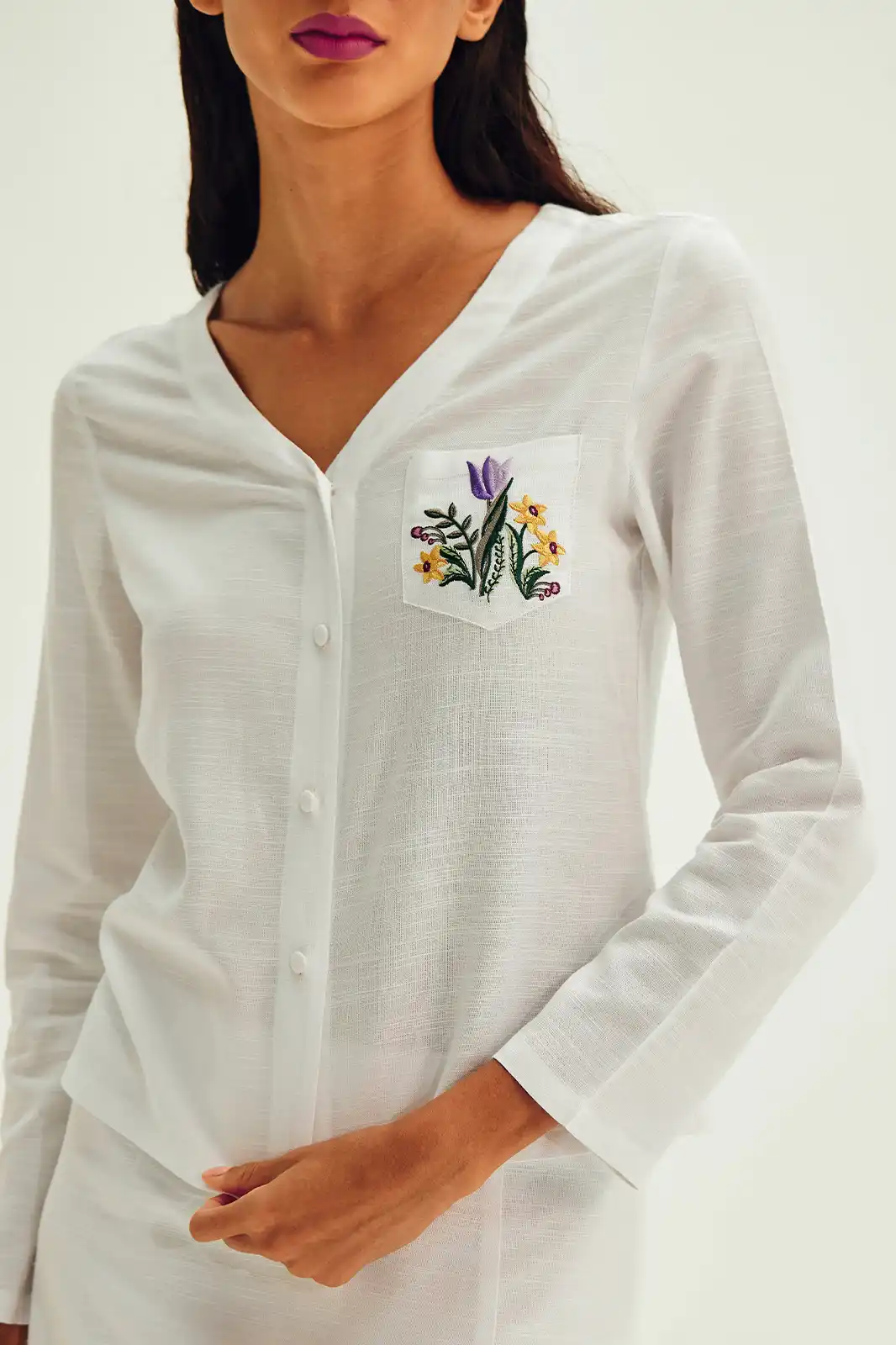 Olive Organic White Linen Shirt Top, Shirt Top For Women, Women’s Fashionable Tops, Latest Top For Women, White Linen Shirt, Organic Shirt Women