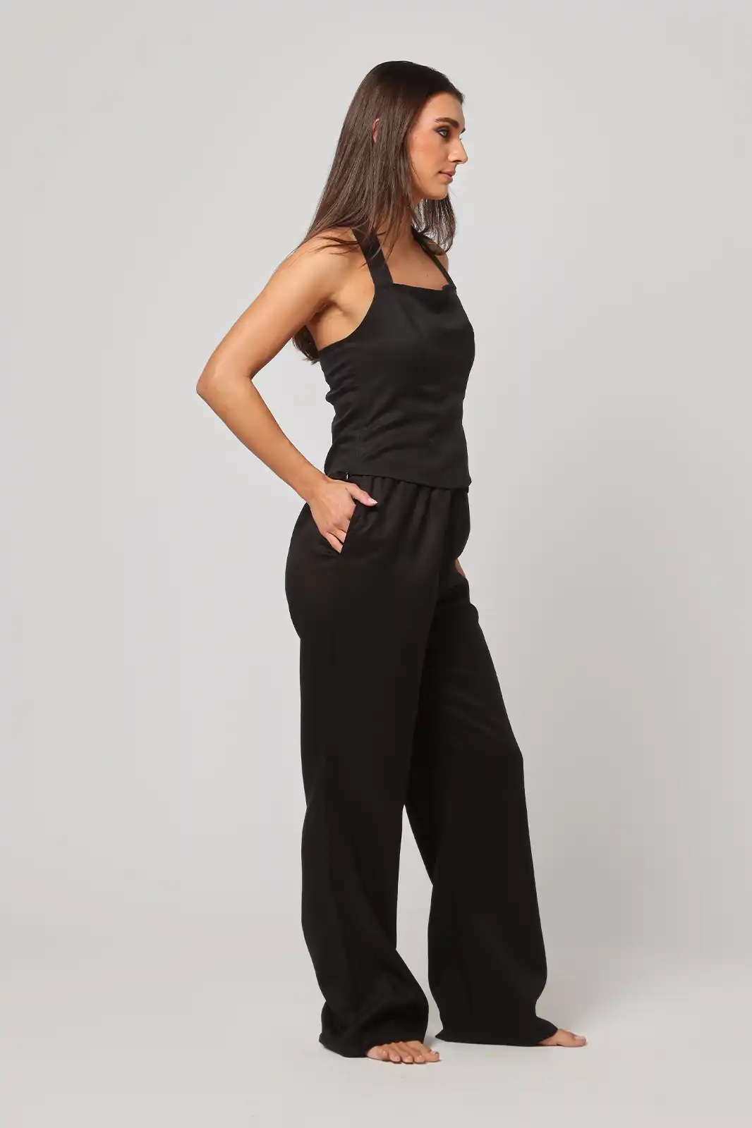 Women Clothing, Sepia Stories, Clothes For Women, Sustainable Cotton Clothing, Organic Women Clothing, Eco Friendly Clothing, Slow Fashion Brand, Slow Fashion Clothing, Ashita Fernandes, Sustainable Luxury Clothing Brands, Saanj Black Linen Pants, Linen Trousers For Women, Bottom Wear For Women, Black Formal Pants For Women, Casual Pants For Women, Linen Pants For Ladies