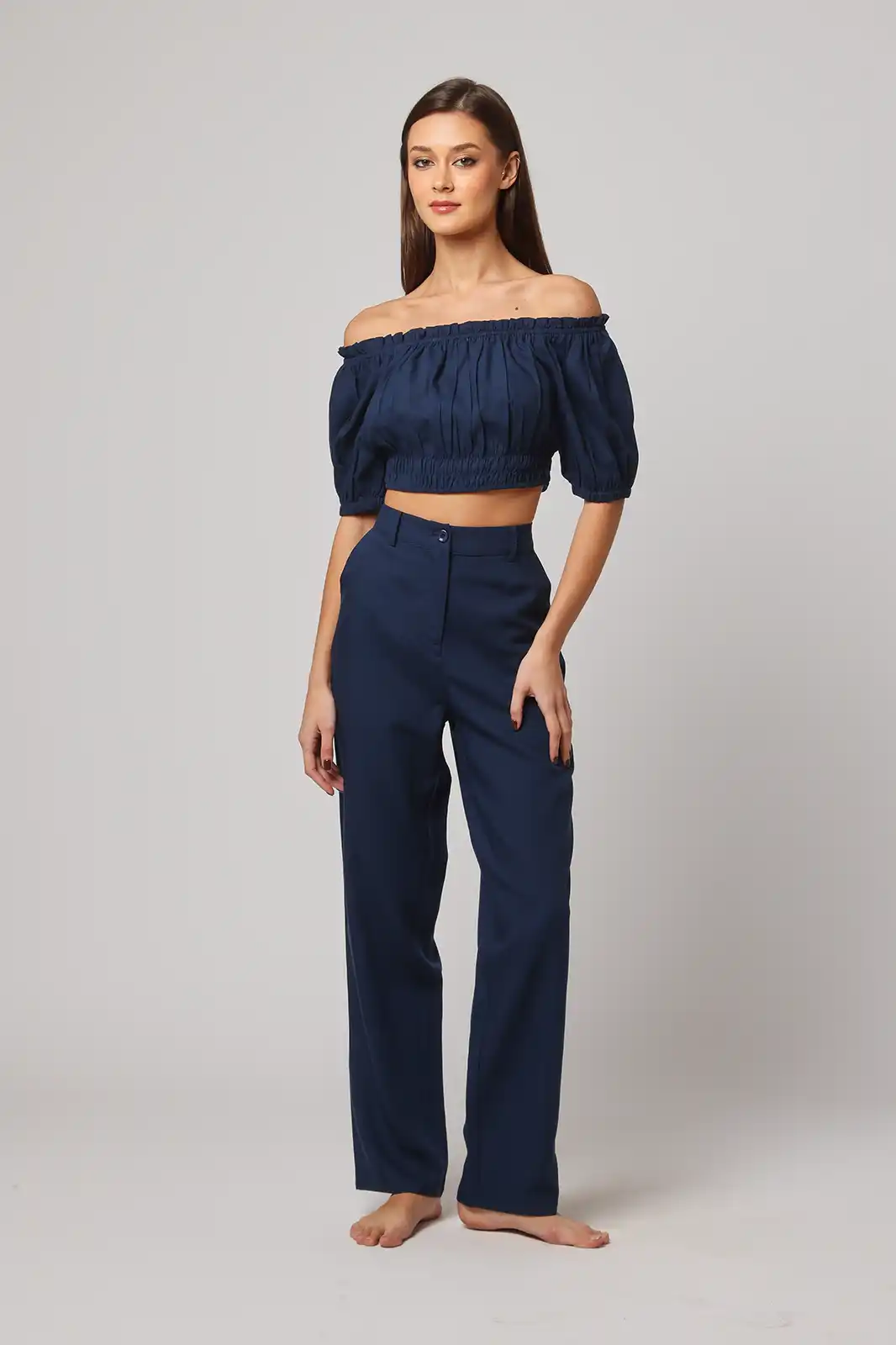 Women Clothing, Sepia Stories, Clothes For Women, Sustainable Cotton Clothing, Organic Women Clothing, Eco Friendly Clothing, Slow Fashion Brand, Slow Fashion Clothing, Ashita Fernandes, Sustainable Luxury Clothing Brands, Umang Women Straight Leg Pants, Women Straight Leg Pants For Work, Linen Pants For Ladies, Straight Pants For Women, Relaxed Fit Pants For Women