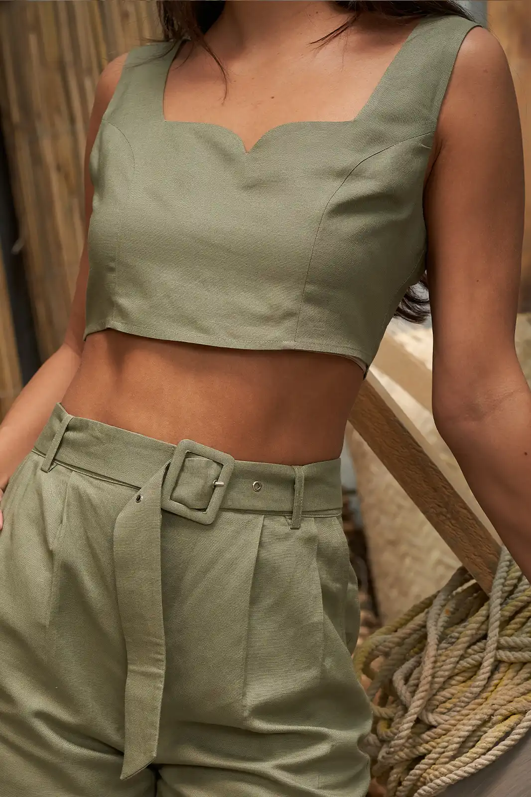 Fiza Sleeveless Corset Top, Sleeveless Corset Top, Corset Top For Women, Corset Sleeveless Top, Stylish Women Tops, Women Clothing, Women Clothing, Sepia Stories, Clothes For Women, Sustainable Cotton Clothing, Organic Women Clothing, Eco Friendly Clothing, Slow Fashion Brand, Slow Fashion Clothing, Ashita Fernandes, Sustainable Luxury Clothing Brands