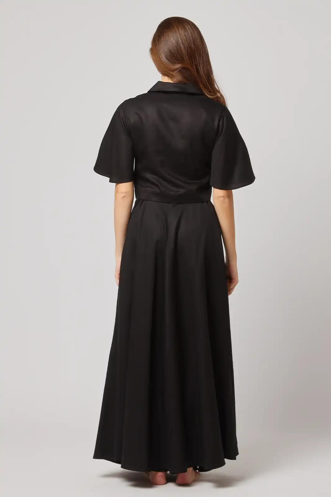 Women Clothing, Sepia Stories, Clothes For Women, Sustainable Cotton Clothing, Organic Women Clothing, Eco Friendly Clothing, Slow Fashion Brand, Slow Fashion Clothing, Ashita Fernandes, Sustainable Luxury Clothing Brands, Kahaani Black Long Skirt, Long Skirt For Women, Linen Skirt For Women, Linen Black Long Skirt, Black Linen Skirt, Sustainable Skirts, Elegant Skirts For Women