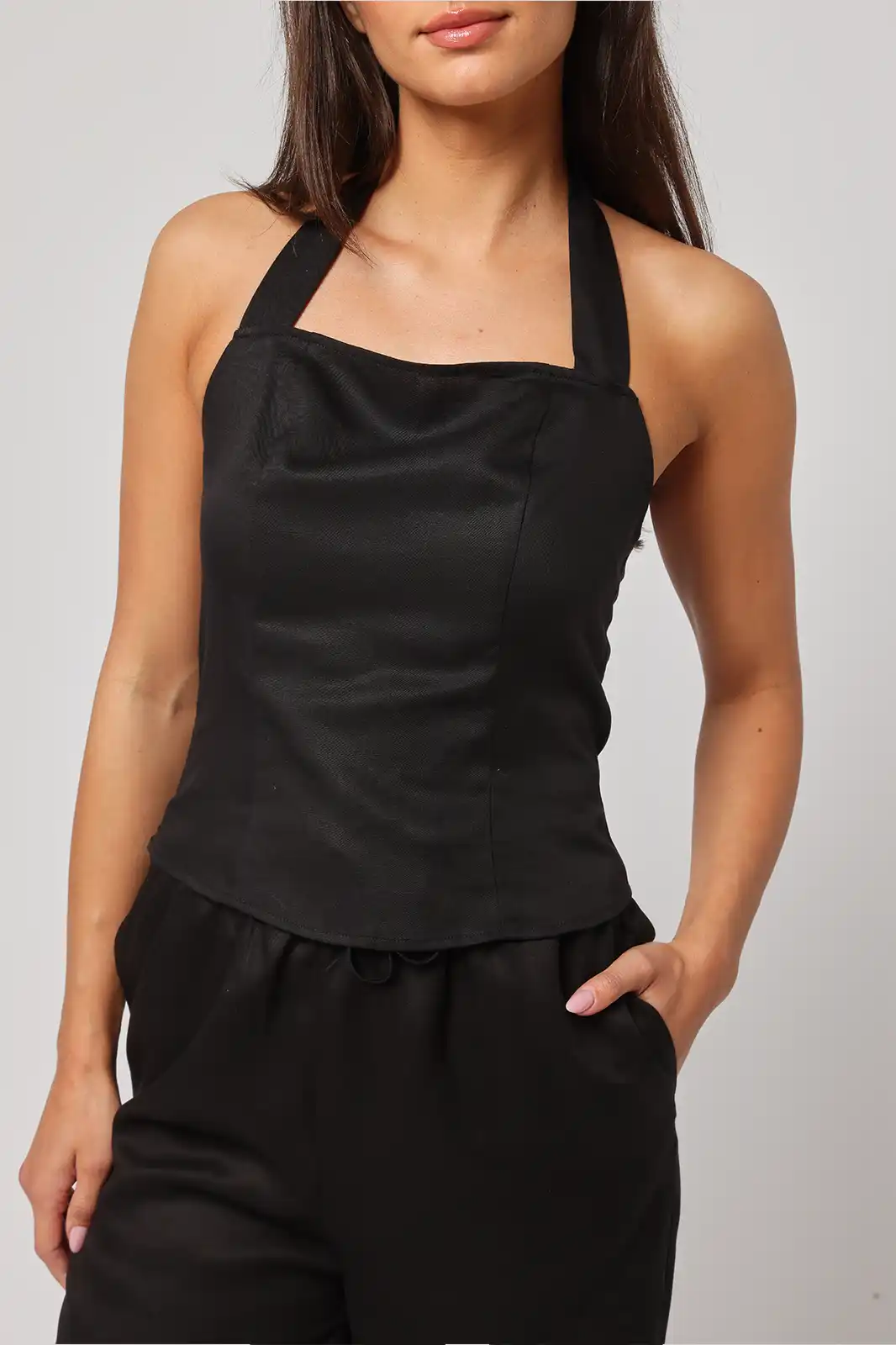 Saanj Womens Black Corset Top, Black Corset Top For Women, Women Tops, Women Linen Tops, Sustainable Clothing Brand, Women Clothing, Sepia Stories, Clothes For Women, Sustainable Cotton Clothing, Organic Women Clothing, Eco Friendly Clothing, Slow Fashion Brand, Slow Fashion Clothing, Ashita Fernandes, Sustainable Luxury Clothing Brands