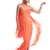 Ember Orange Flowy Chiffon Dress, Sleeveless Party Dress, Bustier Dress For Women, Side Slit Maxi Dress, Relaxed Dress, Tube Dress, Chiffon Gown Party Wear, Sepia Stories, Women Dress For Party, Beautiful Party Dresses For Ladies, Evening Party Dress, Loose Dress For Women, Orange dress,