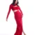 Kimberly Red Lycra Dress, Red Long Dress For Party, Long Sleeve Red Dress, Full Sleeve Dress For Women, Red One Piece Dress, Side Slit Maxi Dress, Party Dress, Sepia Stories, Party Dress, Women Dress For Party, Beautiful Party Dresses For Ladies, Red Dress With Slit, Lycra Dress For Women, High Neck Dress