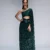 Virelle Crepe Green One Shoulder Dress, Green Dress For Women, Party Wear Dress, Crepe Dress, Shimmer Dress, Green Wedding Dress, Shimmer Dress For Wedding, Sepia Stories