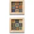 Joa Azulejo Tile Wall Art In Natural Pinewood, Frames For Home Decor, Hand Painted Frames, Handcrafted Wall Art, Artistic Frame, Wooden Frame, Pine Wood Frame, Sepia Stories