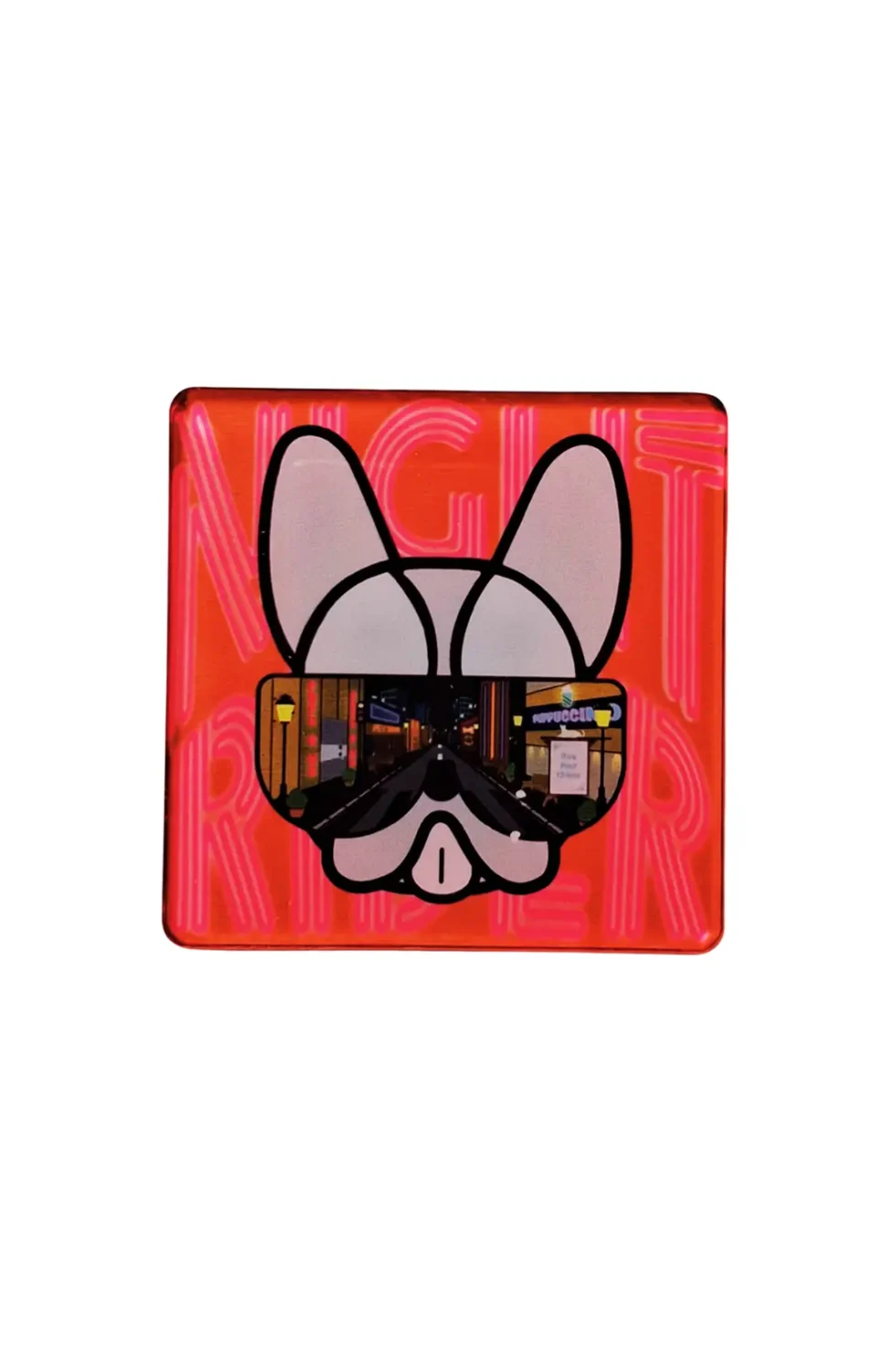 Pet Coasters Dog In Premium Acrylic, Pet Coasters, Art Deco Coasters, Painted Coasters, Custom Coasters, Hand Crafted Coasters, Square Coasters, Sepia Stories