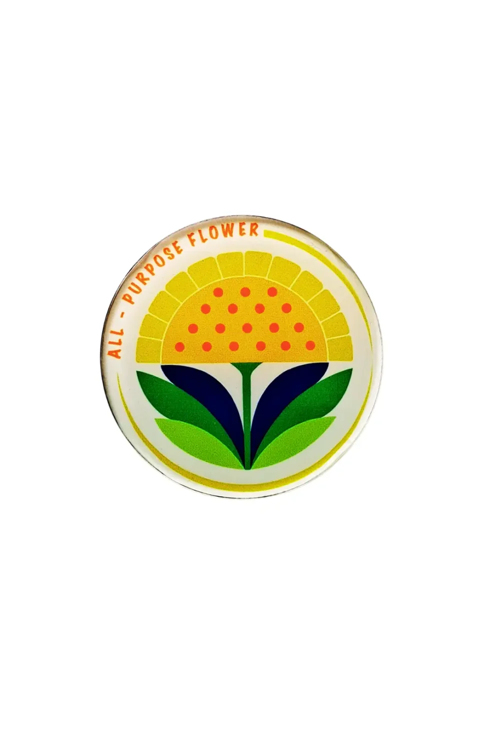 Flower Coasters In Premium Acrylic Round, Painted Flower Coasters, Coaster Table Set, Creative Coasters For Drinks, Round Coaster Set, Coasters For Cups, Sepia Stories