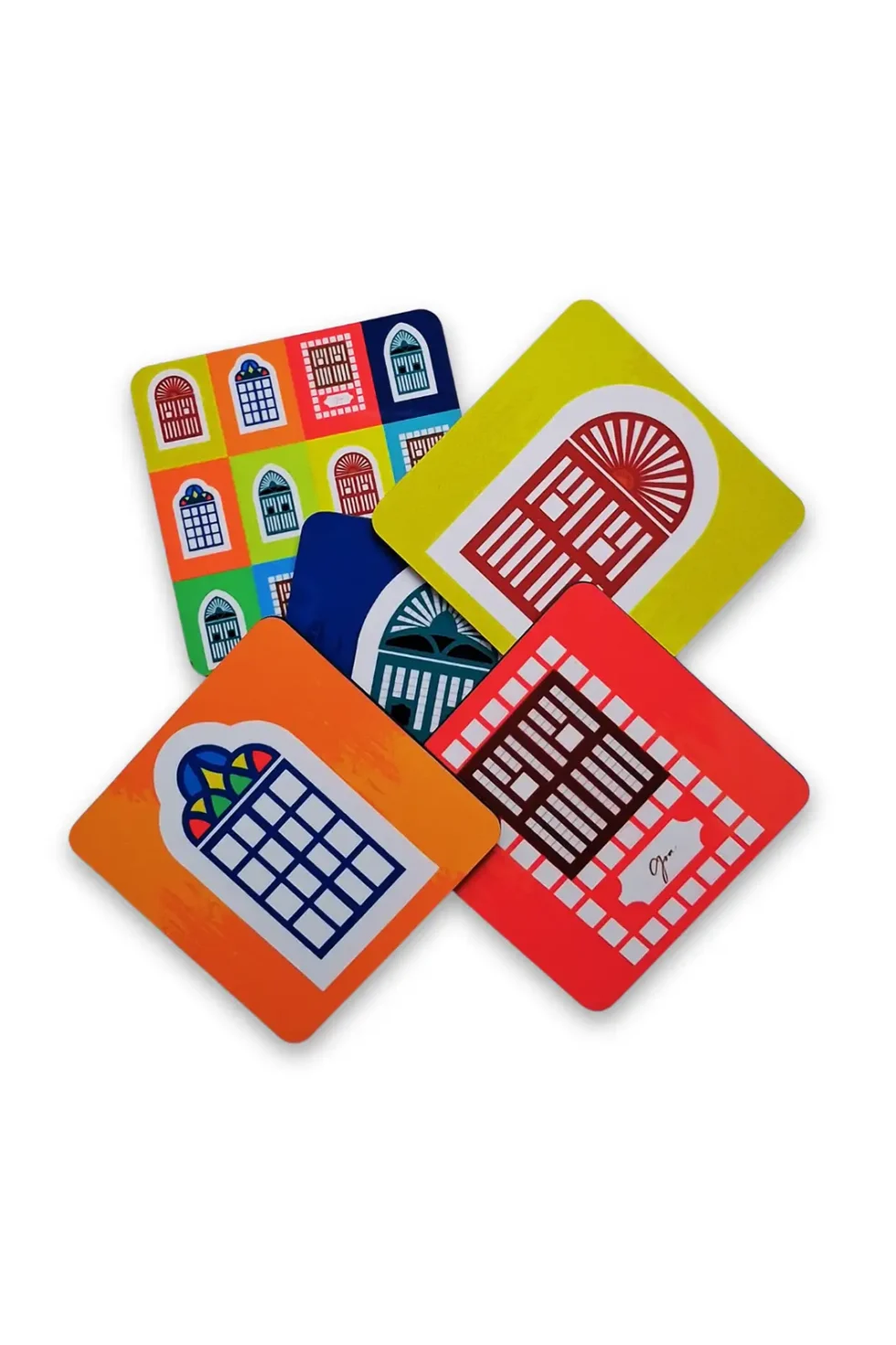 Joa Goan Window Coasters, Creative Drink Coasters, Hand Made Coasters, Coffee Table Coaster, Custom Coasters, Coasters Online, Goa Art, Sepia Stories