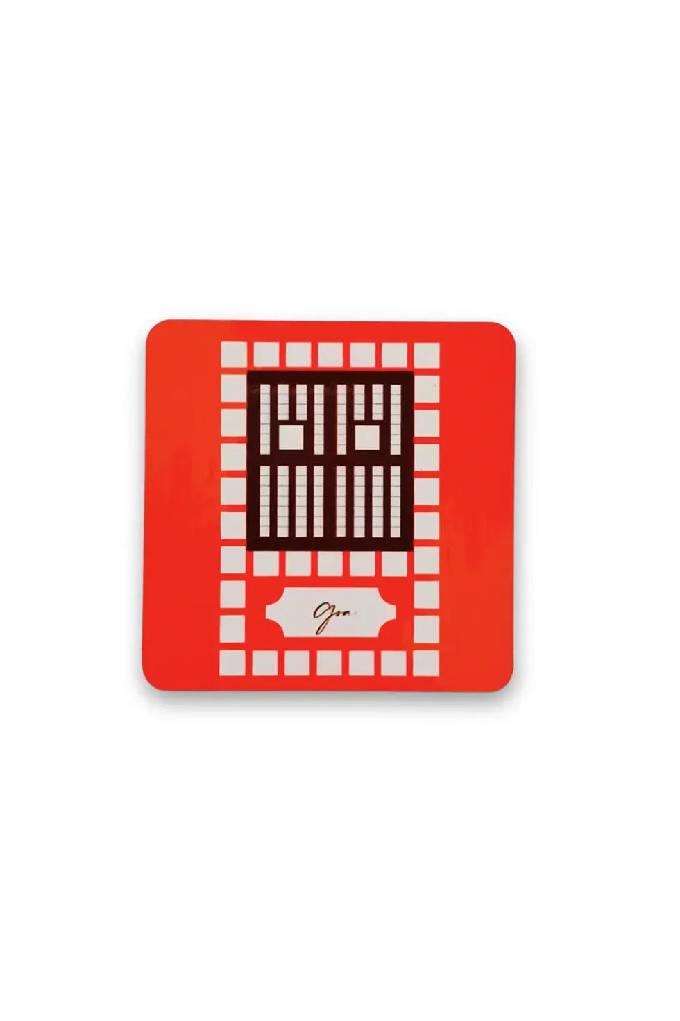 Joa Goan Window Coasters, Creative Drink Coasters, Hand Made Coasters, Coffee Table Coaster, Custom Coasters, Coasters Online, Goa Art, Sepia Stories