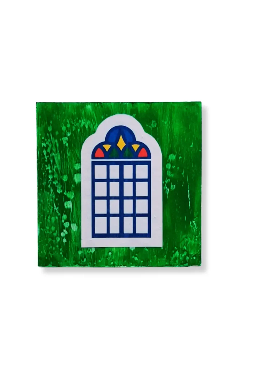 Joa Goan Window Handmade Coasters, Hand Painted Coasters, Hand Crafted Coasters, Square Coasters, Coffee Table Coaster Set, Artistic Coasters, Handmade Coaster, Coasters Design, Square Coasters, Sepia Stories