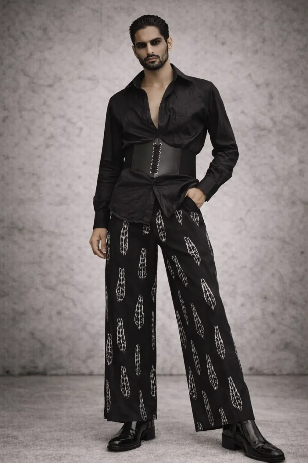 Roo Crushed Cotton Shirt Black, Cotton Shirts for Men, Party Wear Shirts for Men, Black Shirt for Men, Cotton Stylish Shirts for Men, Cotton Shirts, Black Cotton Shirt for Men, Dark Black Shirt, Sepia Stories