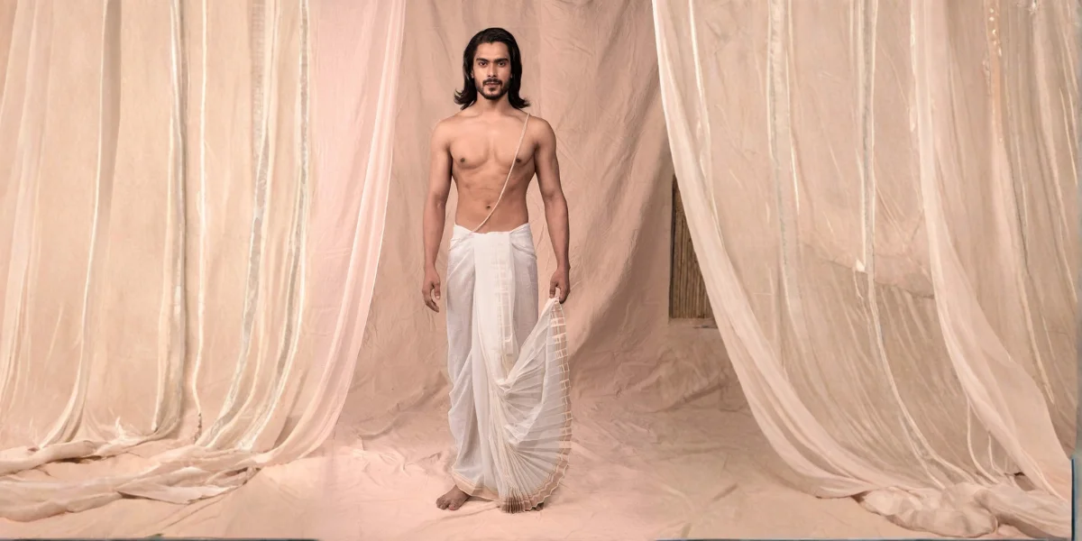 Single Layer Vs Double Layer Dhoti, Dhoti Style For Men, Silk Dhoti, Single Dhoti Size, Double Dhoti Size, Traditional Dhoti, Organic Cotton Dhoti, Dhoti Length, Sepia Stories