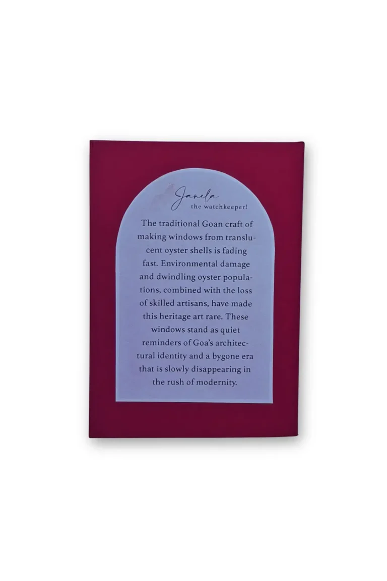 Joa Goan Window 2 Red, Handmade Notebook, Handmade Notebook, Notebooks Online, Best Notebooks In India, Custom Notebooks, Pocket Size Notebook, Printed Notebook, Red Notebooks, Sepia Stories, Jack Of All, Hardbound notebooks, Notebooks online