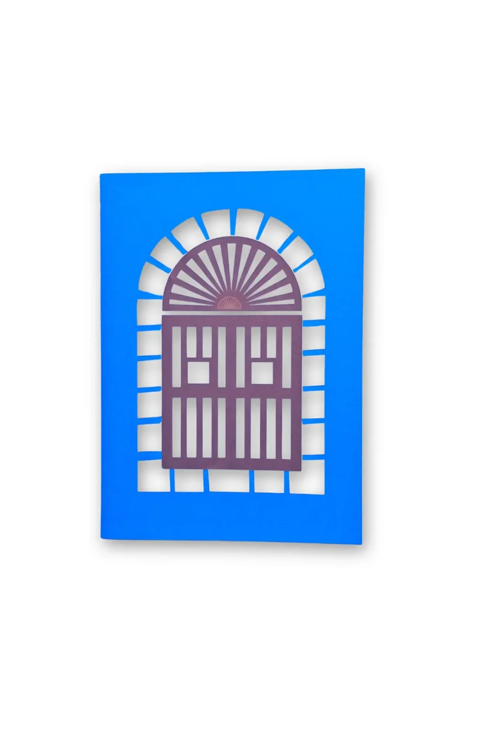 Joa Goan Window 4 Blue Handmade Goal Setting Notebook, Handmade Notebook, Printed Notebook, Blue Notebooks, Vertical Notebook, Goal Setting Notebook, Daily Writing Notebook, Sepia Stories, Jack Of All, Hardbound notebooks, Notebooks online