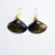 Joa B And Gold 1 Small Hand Painted Earrings, Sustainable Jewellery, Sea Shell Earrings, Hand Painted Earrings Jewelry, Designer Earrings, Goa Earrings, Handcrafted Earrings, Handcrafted Earrings For Women, Hand Painted Earrings, Earrings Online, Sepia Stories, Jack Of All