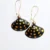 JOA Long Hoop B AND Gold Polka Dot Small Shell Earrings, Hand Painted Earrings, Goa Earrings, Sustainable Jewellery, Hand Painted Earrings Jewelry, Sepia Stories, Jack Of All, Themed Earrings, Handcrafted Earrings For Women,