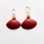JOA Red Dotted Small Sea Shell Earrings Online, Handmade Earrings, Hand Painted Earrings Jewelry, Designer Earrings, Funky Earrings, Red Earrings, Sepia Stories, Jack Of All,