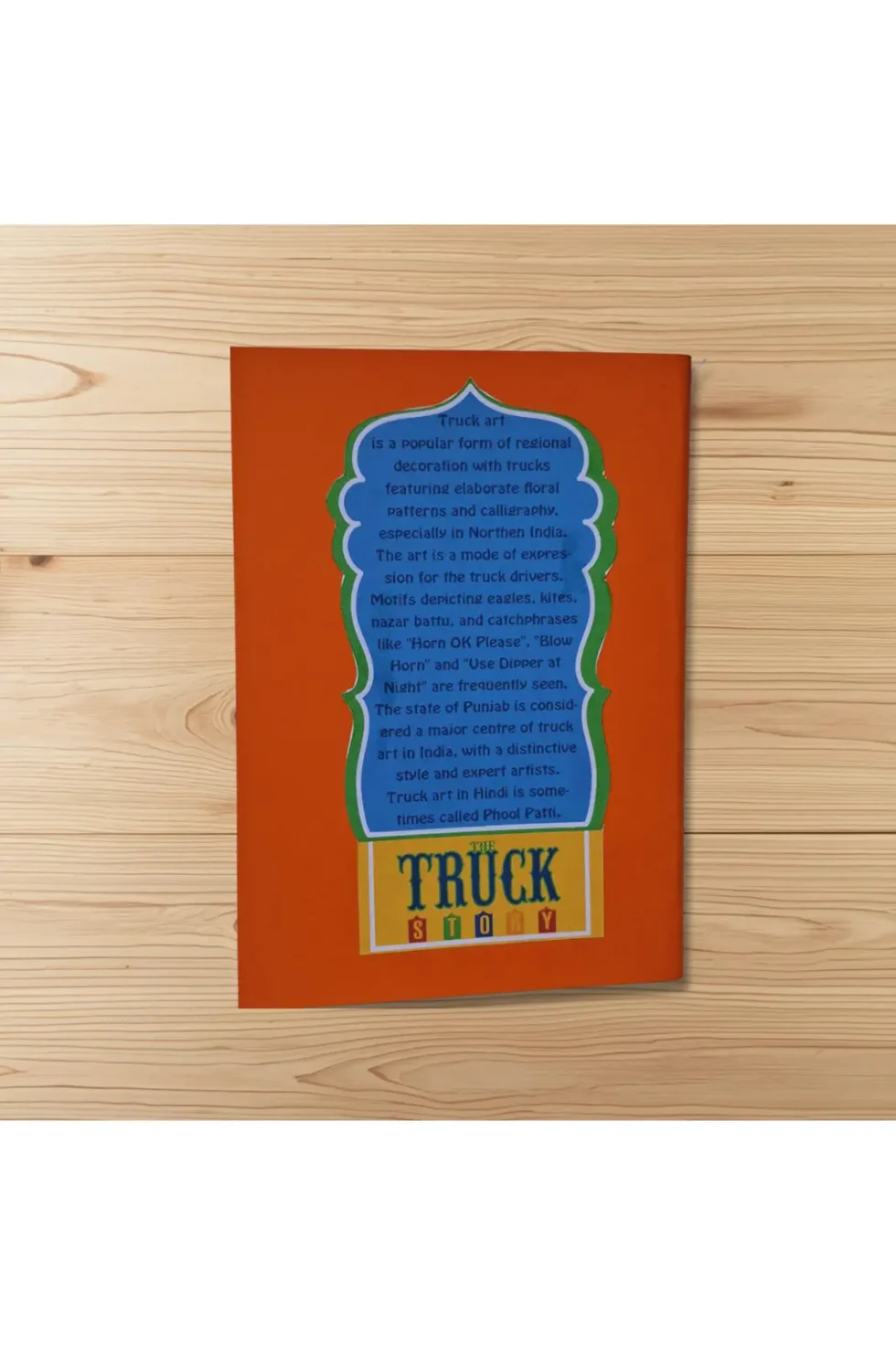 JOA Truck Story 1 Orange Hardbound Printed Paper Notebook, Orange Notebooks, Paper Notebook, Hardbound Notebooks, Notebooks For Journaling, Vertical Notebook, Goal Setting Notebook, Daily Writing Notebook, Sepia Stories, Jack Of All, Notebooks online