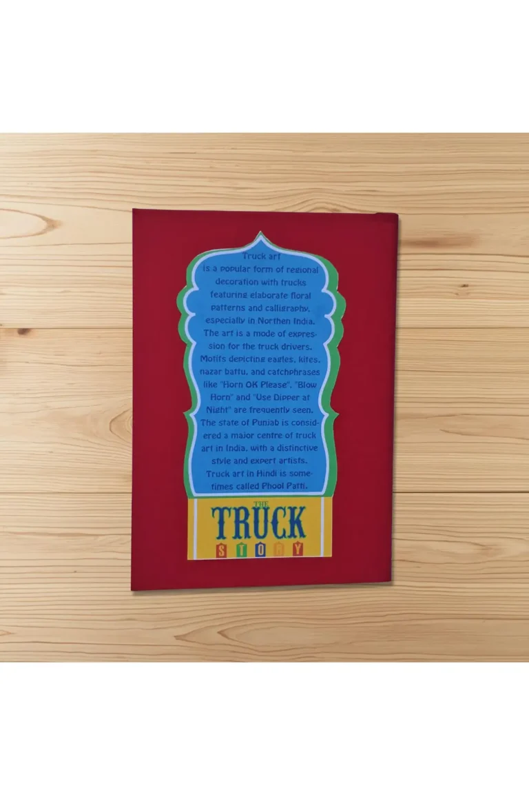 JOA Truck Story 2 Red Vertical Notebooks online, Printed Notebook, Goal Setting Notebook, Daily Writing Notebook, Paper Notebook, Hardbound Notebooks, Notebooks For Journaling, Sepia Stories, Jack Of All, Notebooks online