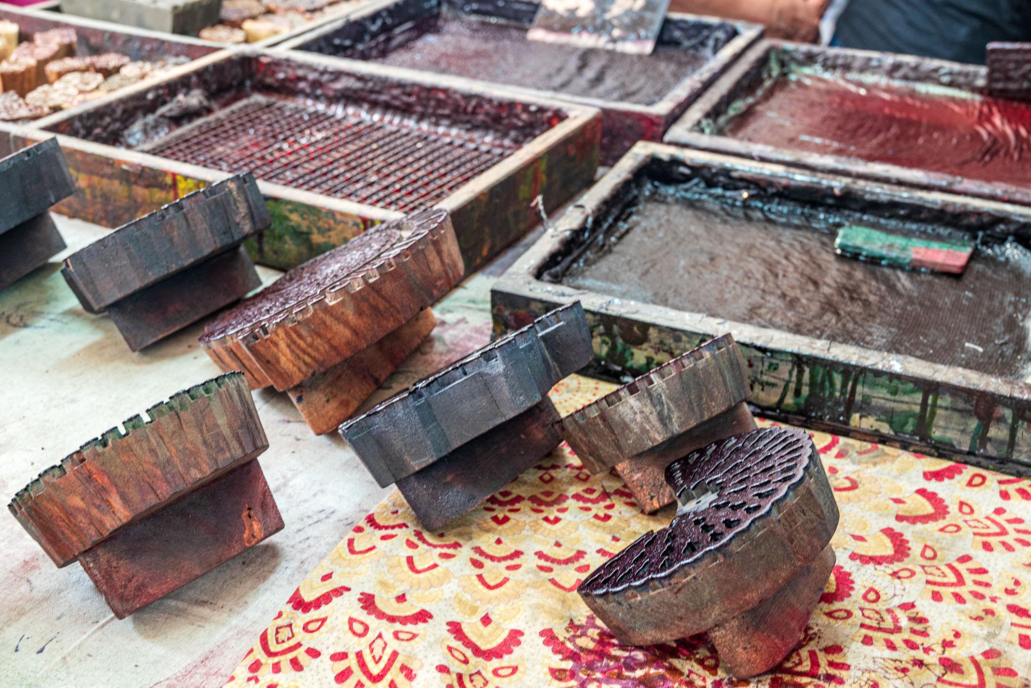 Hand Block Printing Process, Process Of Hand Block Printing, Types Of Hand Block Printing, Hand Block Prints, Block Printing On Fabric, Sepia Stories