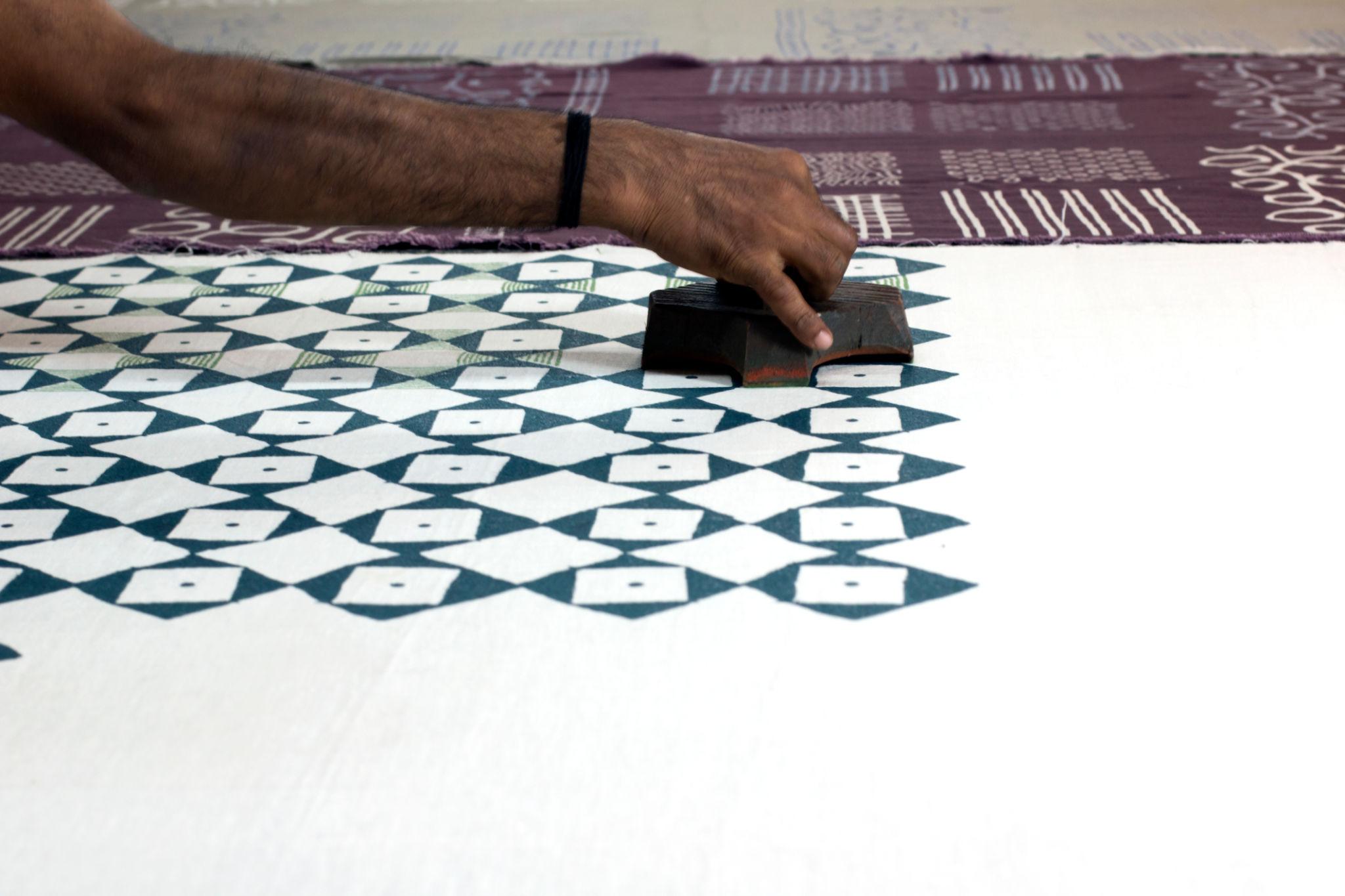 Hand Block Printing Process, Process Of Hand Block Printing, Types Of Hand Block Printing, Hand Block Prints, Block Printing On Fabric, Sepia Stories